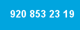 920 853 23 19 920 853 23 19